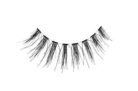 A closeup shot of right Ardell Wispies Clusters 601 Striplash featuring its cluster lash style