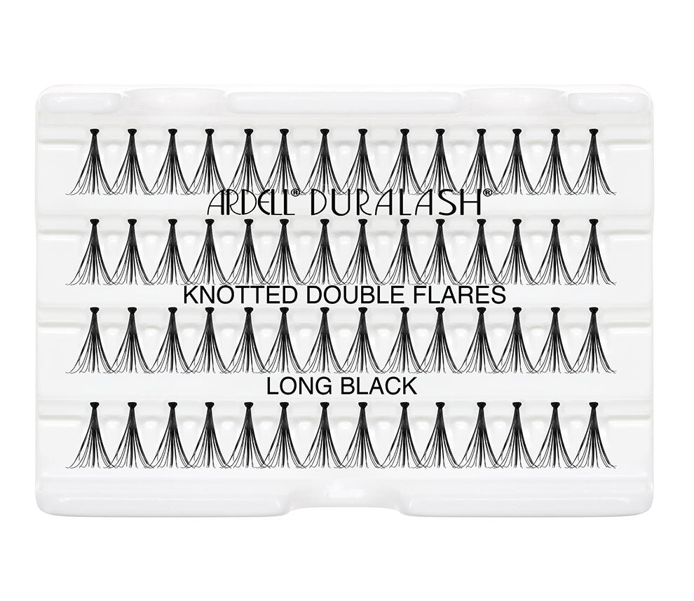 A set of 56 Ardell Knotted Double Up Individuals in long length placed in its inner pack with some texts written