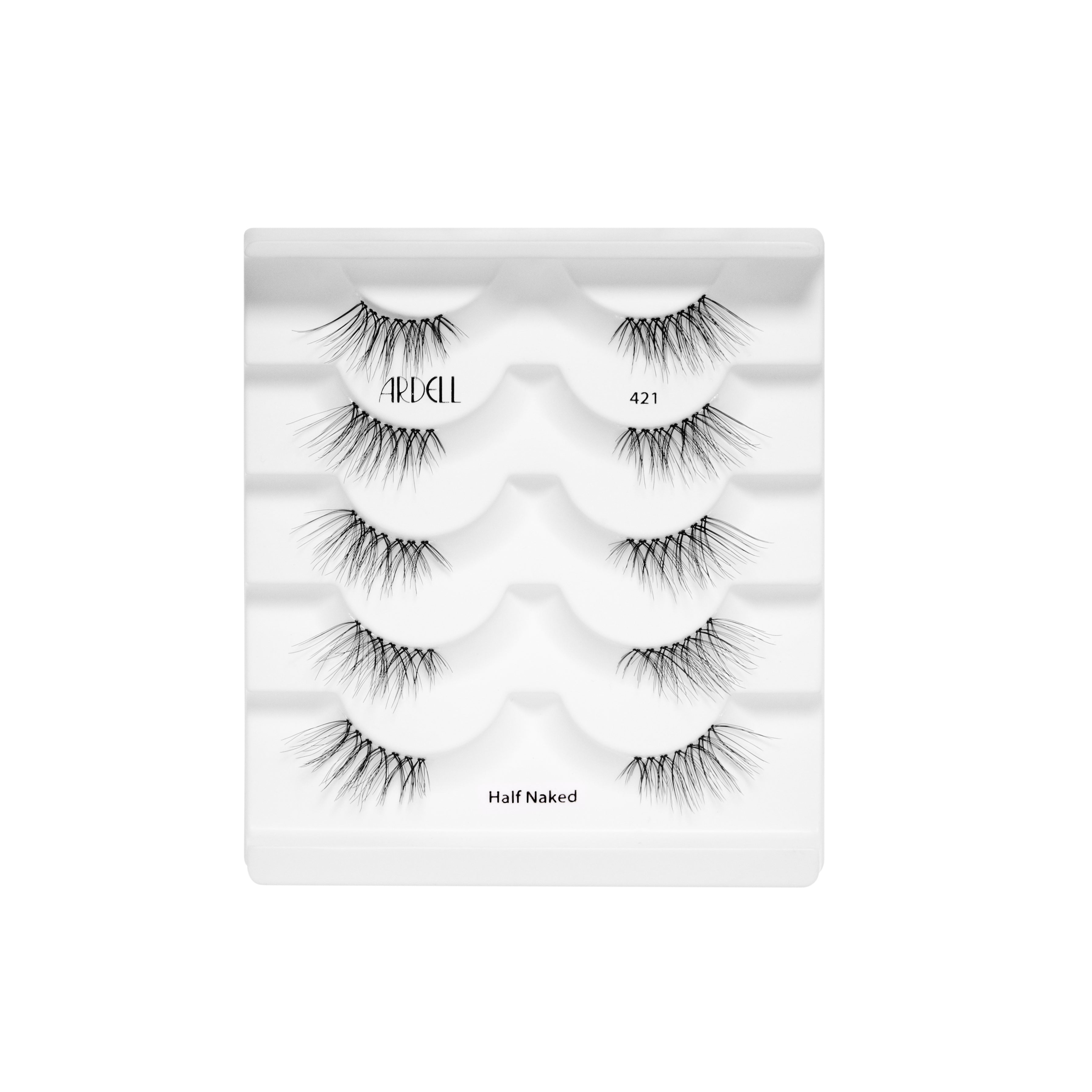 Half Naked lashes 421, 5 pairs in white try
