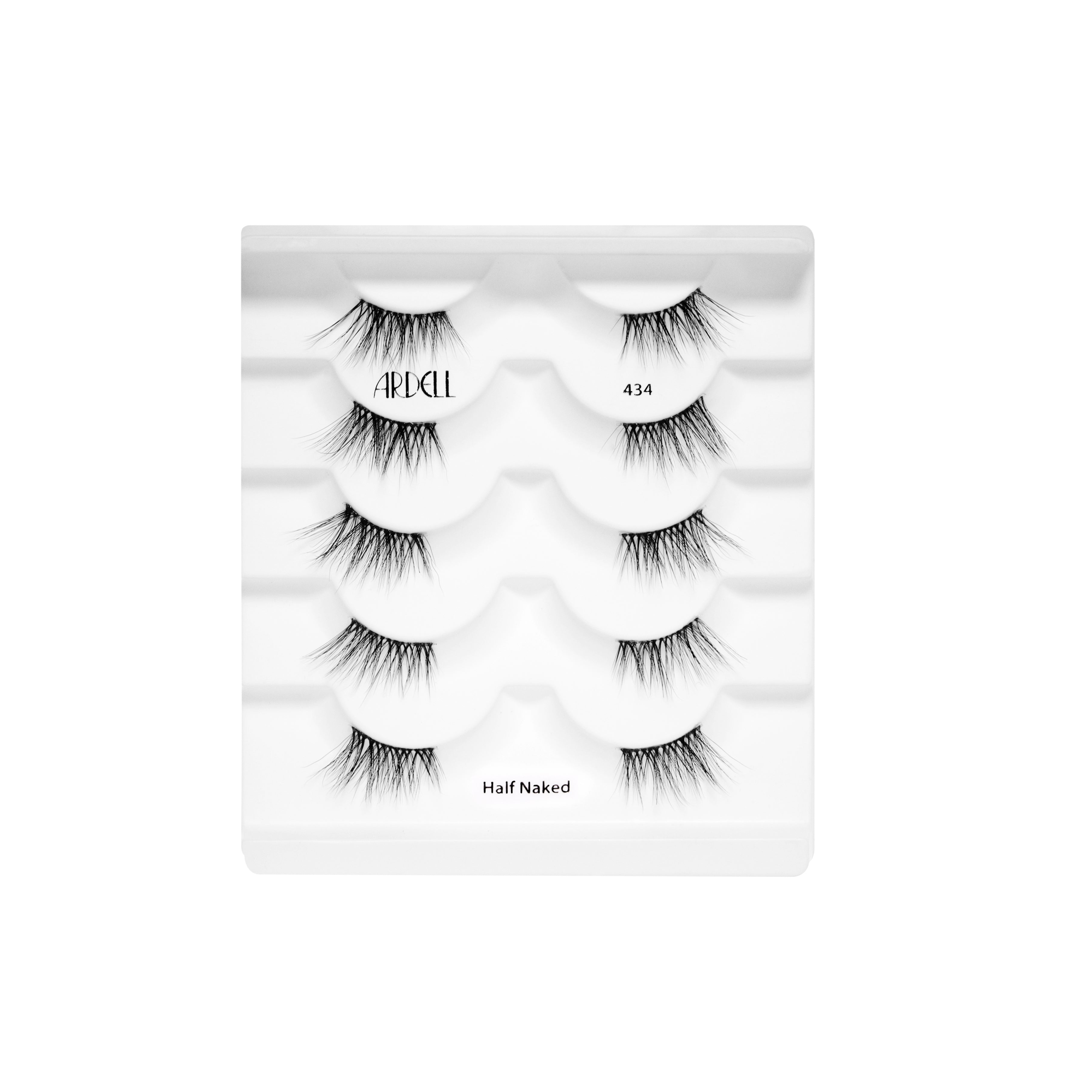 Half Naked lashes 434, 5 pairs in white try