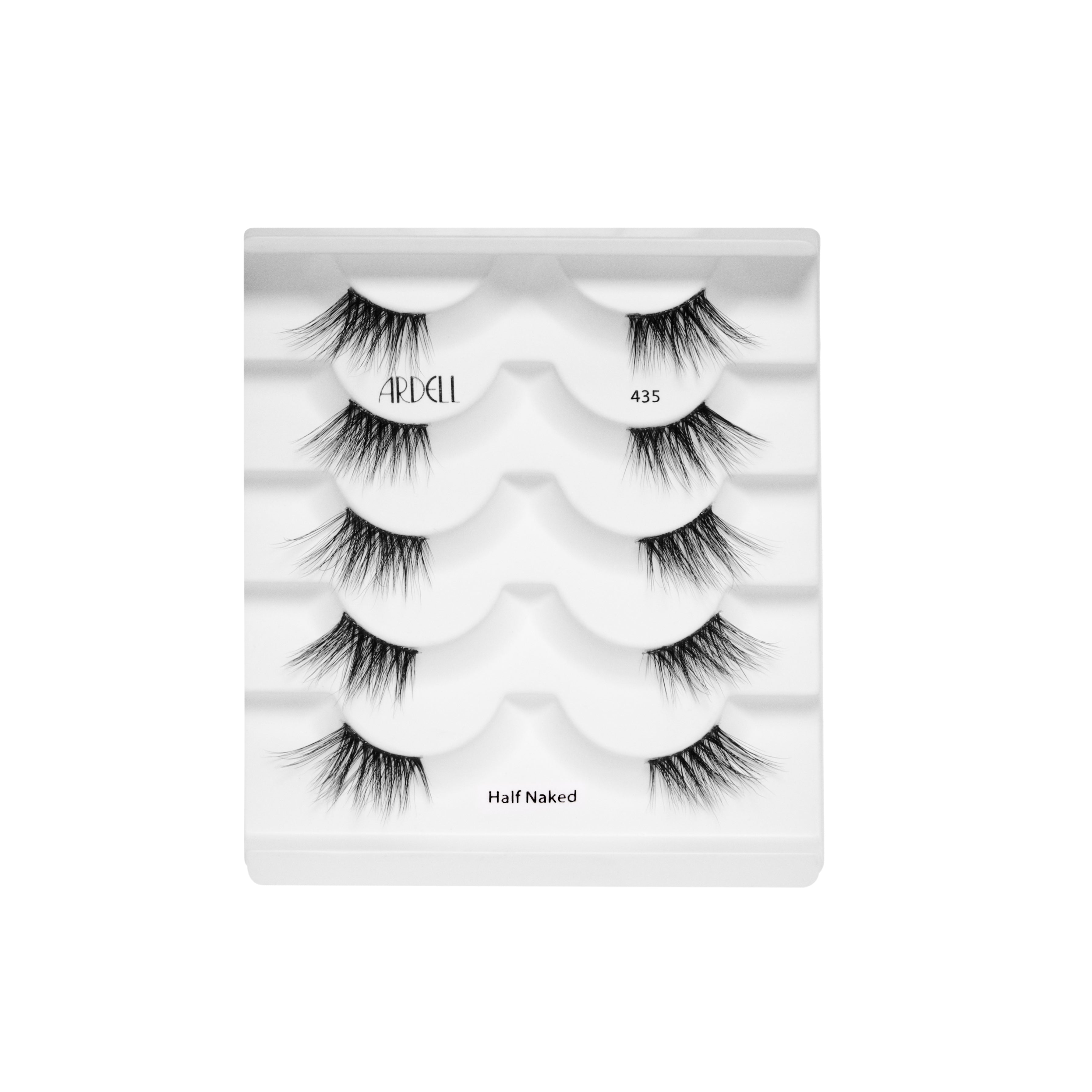 Half Naked lashes 435, 5 pairs in white try
