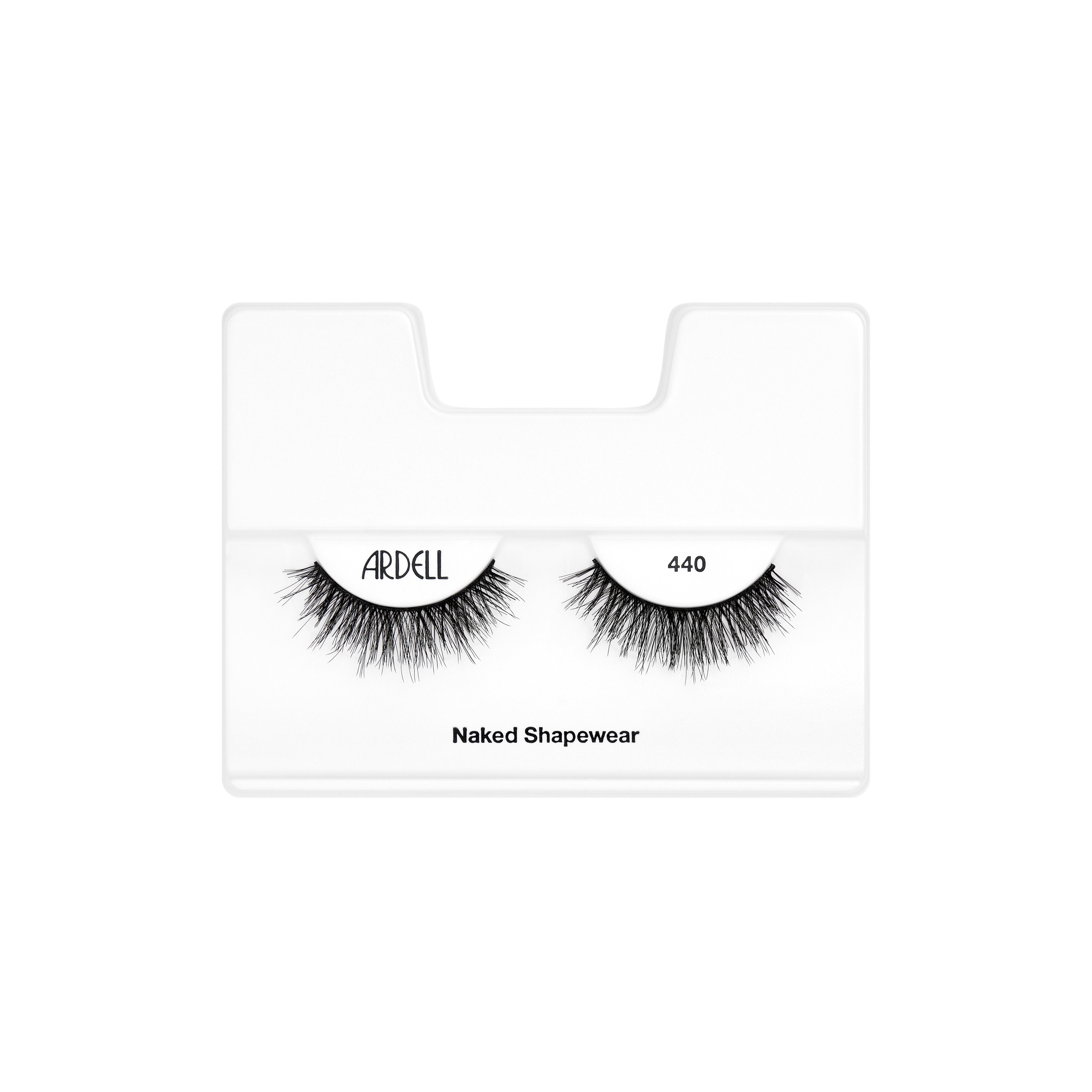 Ardell false eyelashes on a white background