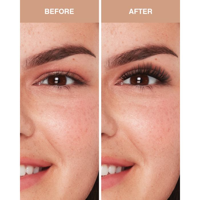 Almond eyes wearing Ardell Doll Eye Extensions to accentuate lash height and fullness.