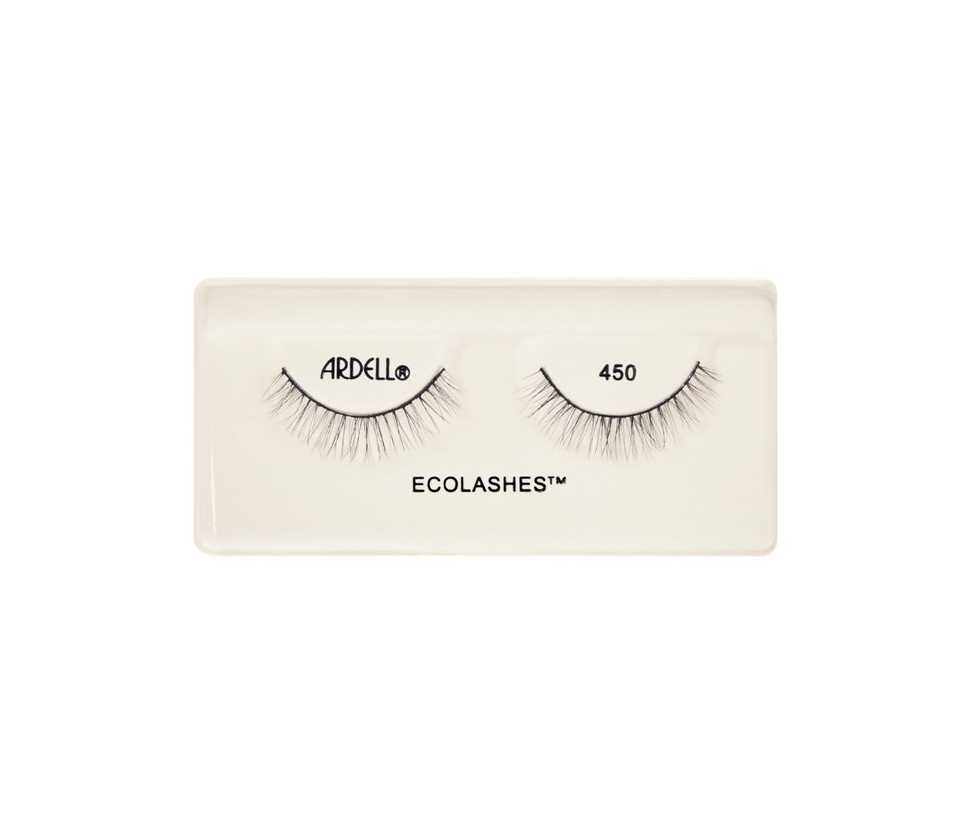 Ardell EcoLashes 450 – light and natural-looking false lashes made from sustainable materials.