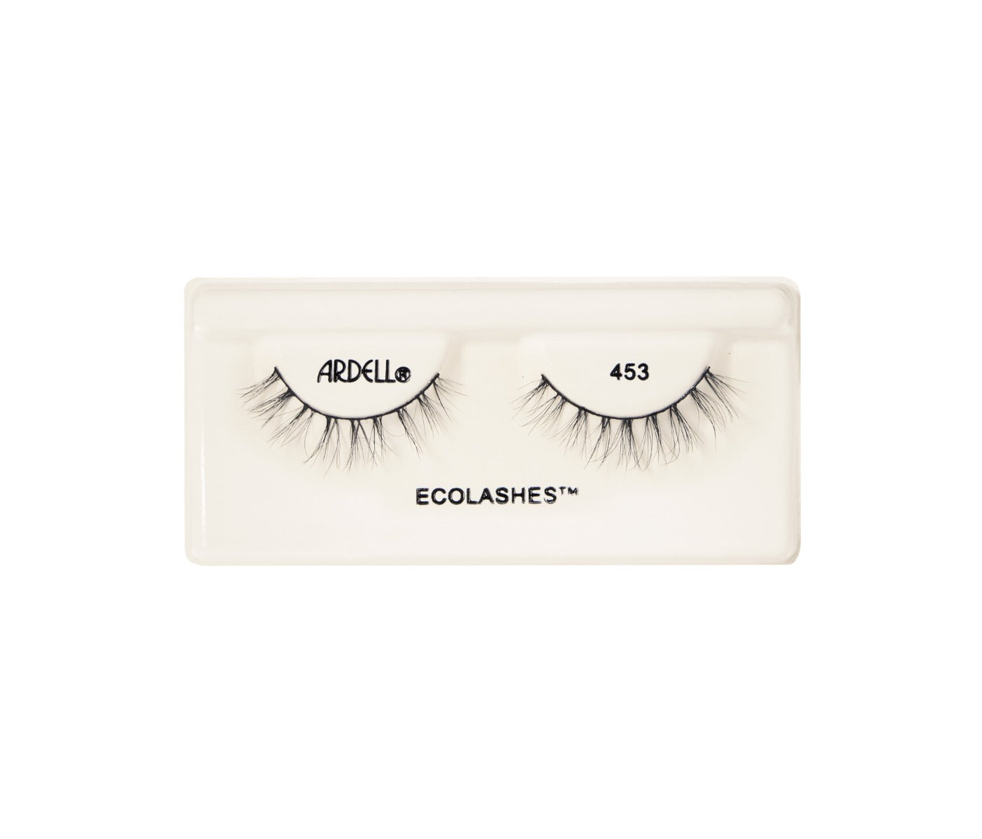 Ardell Ecolashes 453 false eyelashes with a soft, fluttery design for a natural, eco-friendly lash enhancement.