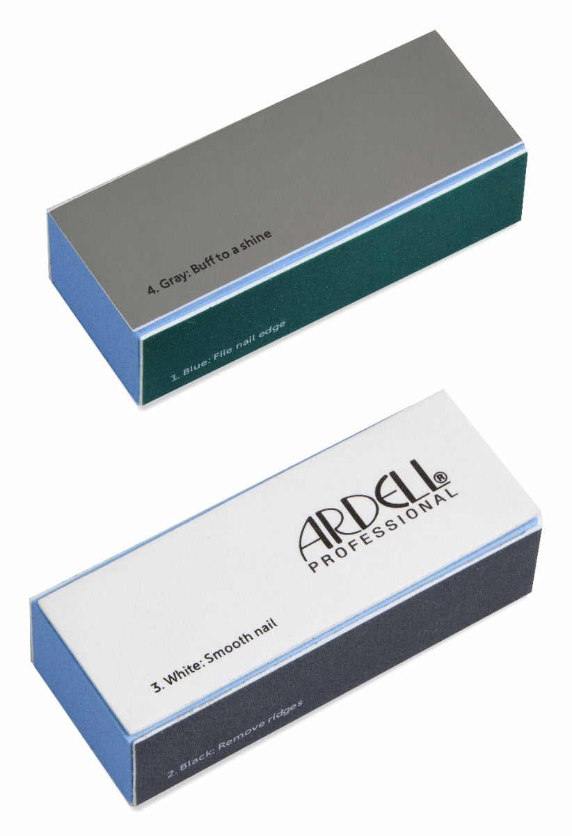 3D illustration of Ardell Nail Addict 4-Sided Buffer