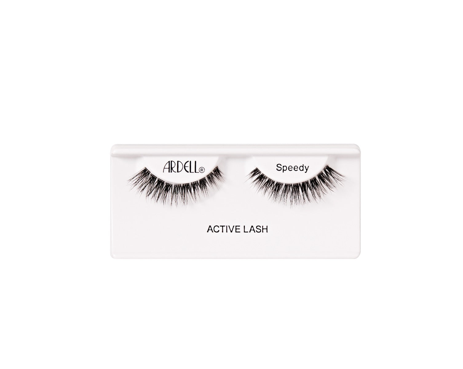 Ardell Active Lash Speedy lashes are lightweight, sporty lashes designed to stay put through active days.