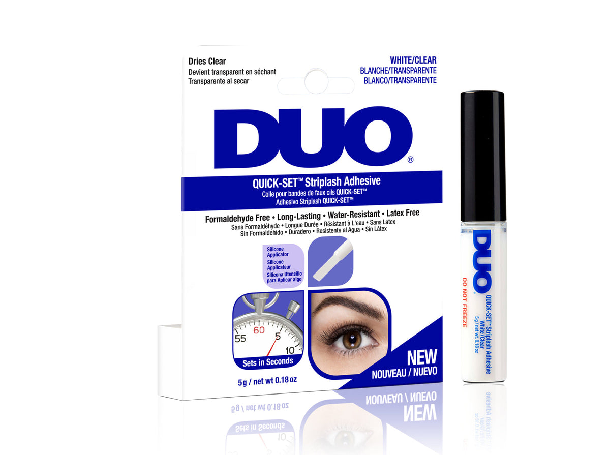 DUO® Quick-Set Striplash Adhesive — Clear