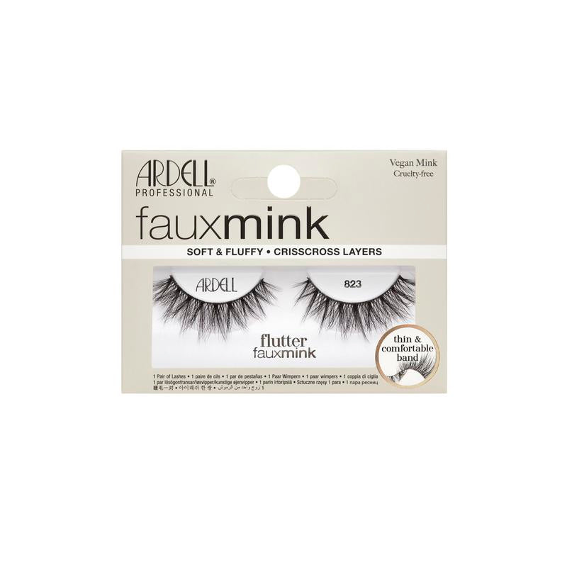 Ardell Faux Mink eyelashes packaging on a white background