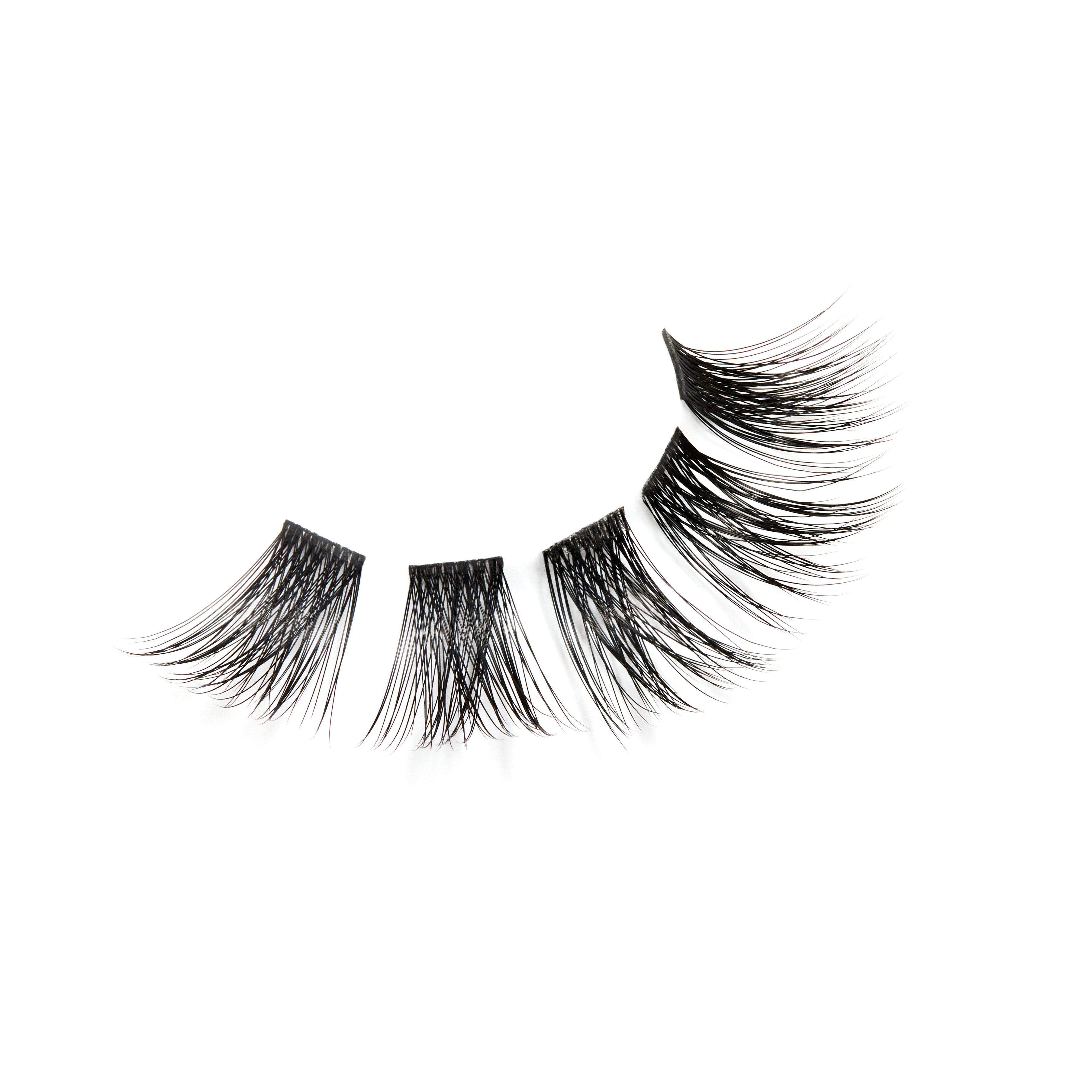 Floating set of Seamless Underlash Extensions Light As Air