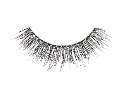 Close-up of an Ardell Naked  Lash 428 multi-layered false lash with medium volume and defined curl