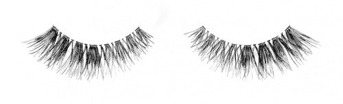 1 pair of lashes on a white background 
