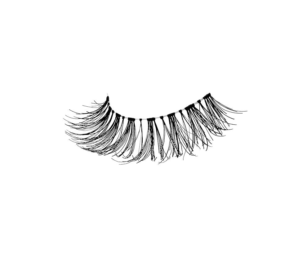 A single Ardell Demi Wispies showing its signature Wispies style with crisscross, feathering, and curl