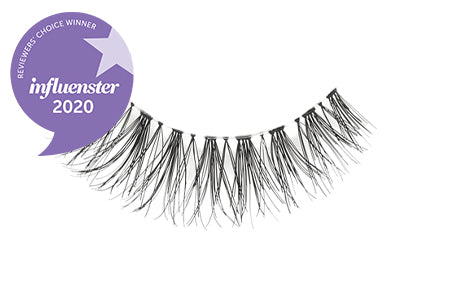 Ardell Demi Wispies Eyelash with Influenster Choice Award 2020 badge, recognized for its quality and style.