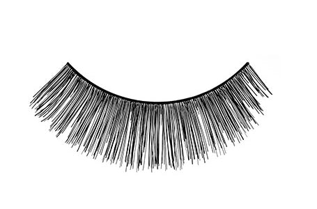 Ardell 101 Demi Strip Lash with full volume and short length, ideal for enhancing eyes with a rounded finish.