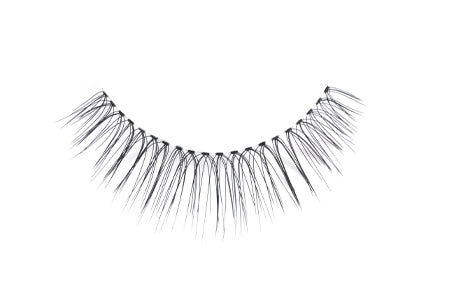 Close-up of an Ardell Soft Touch Natural Lashes 151 false lash for the right eye featuring ultra-soft synthetic fibers