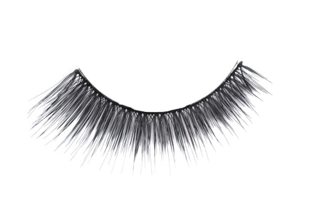 Close-up of an Ardell Soft Touch 152 false lash for the right eye featuring medium volume medium length lash fibers