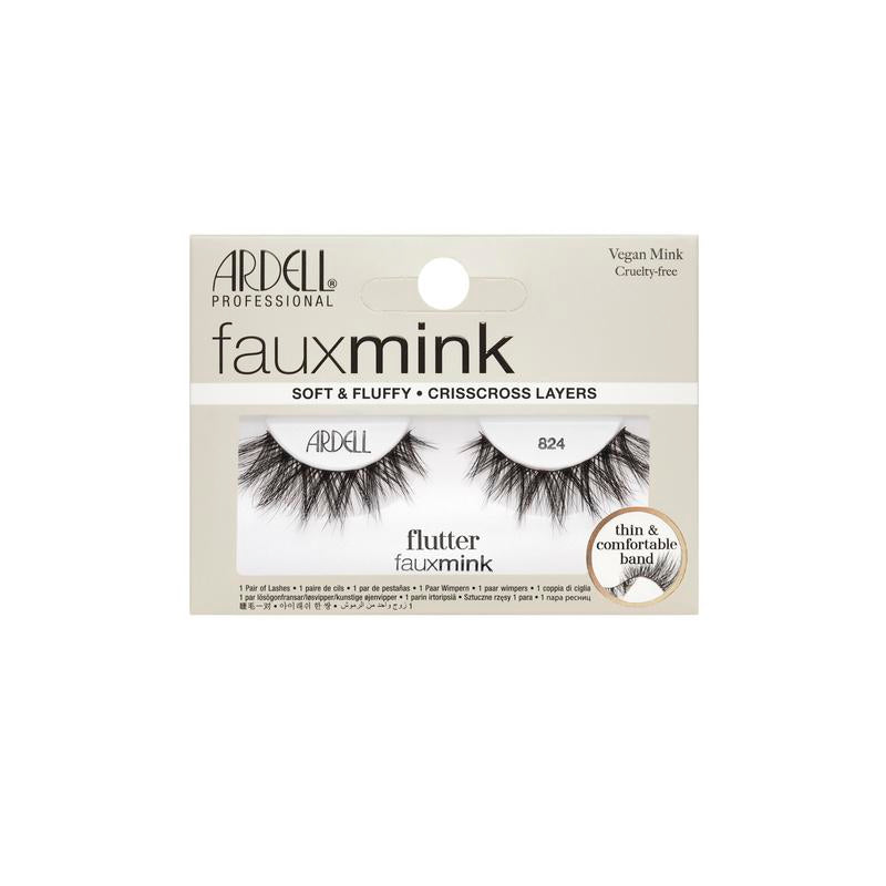 Ardell Faux Mink false eyelashes packaging on a white background