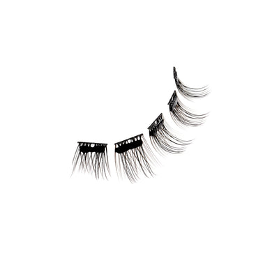 Press-On Naked Natural Lashes – 30 Count | Lightweight Pre-Glued Clusters