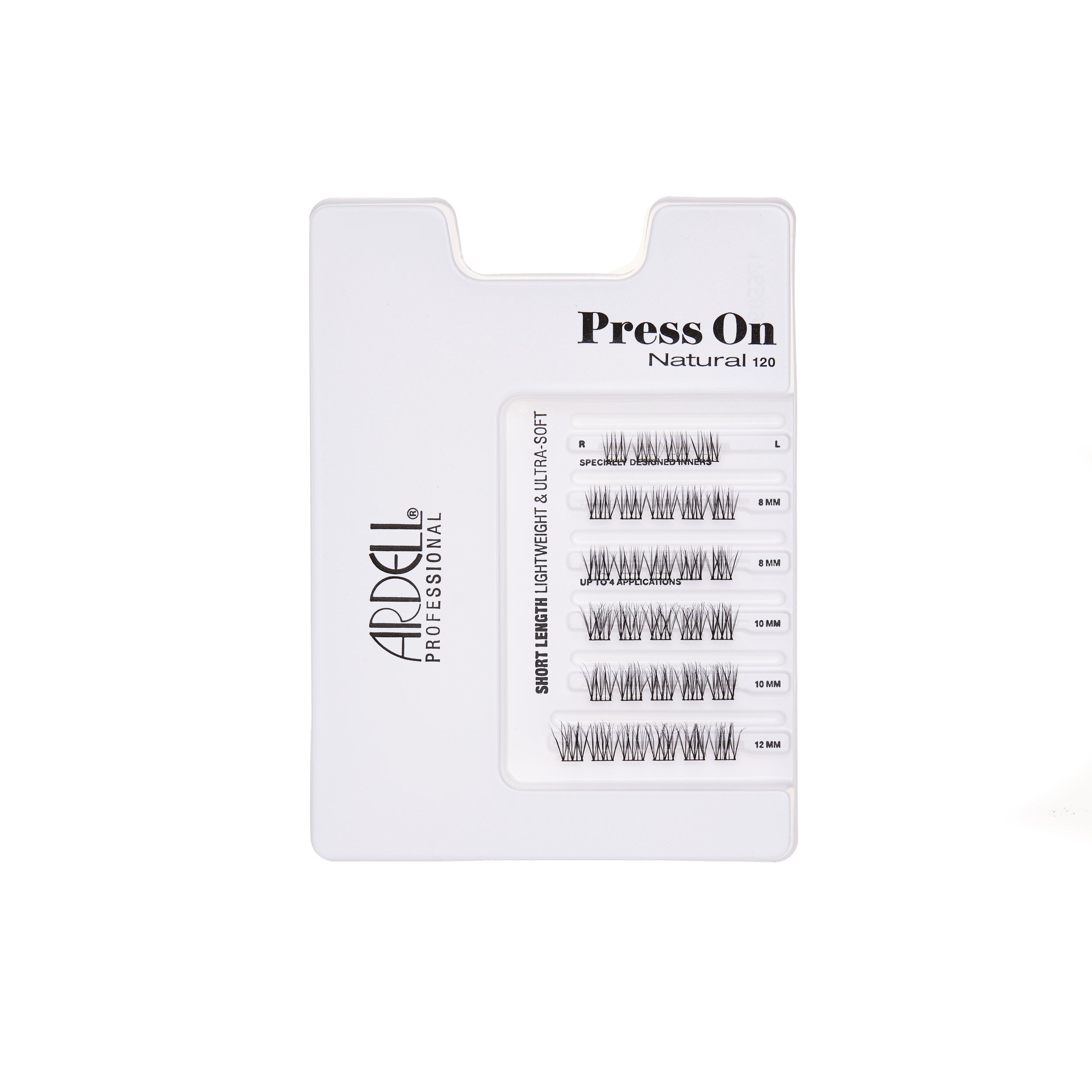 Ardell Press On Overlash Natural 120 Pack