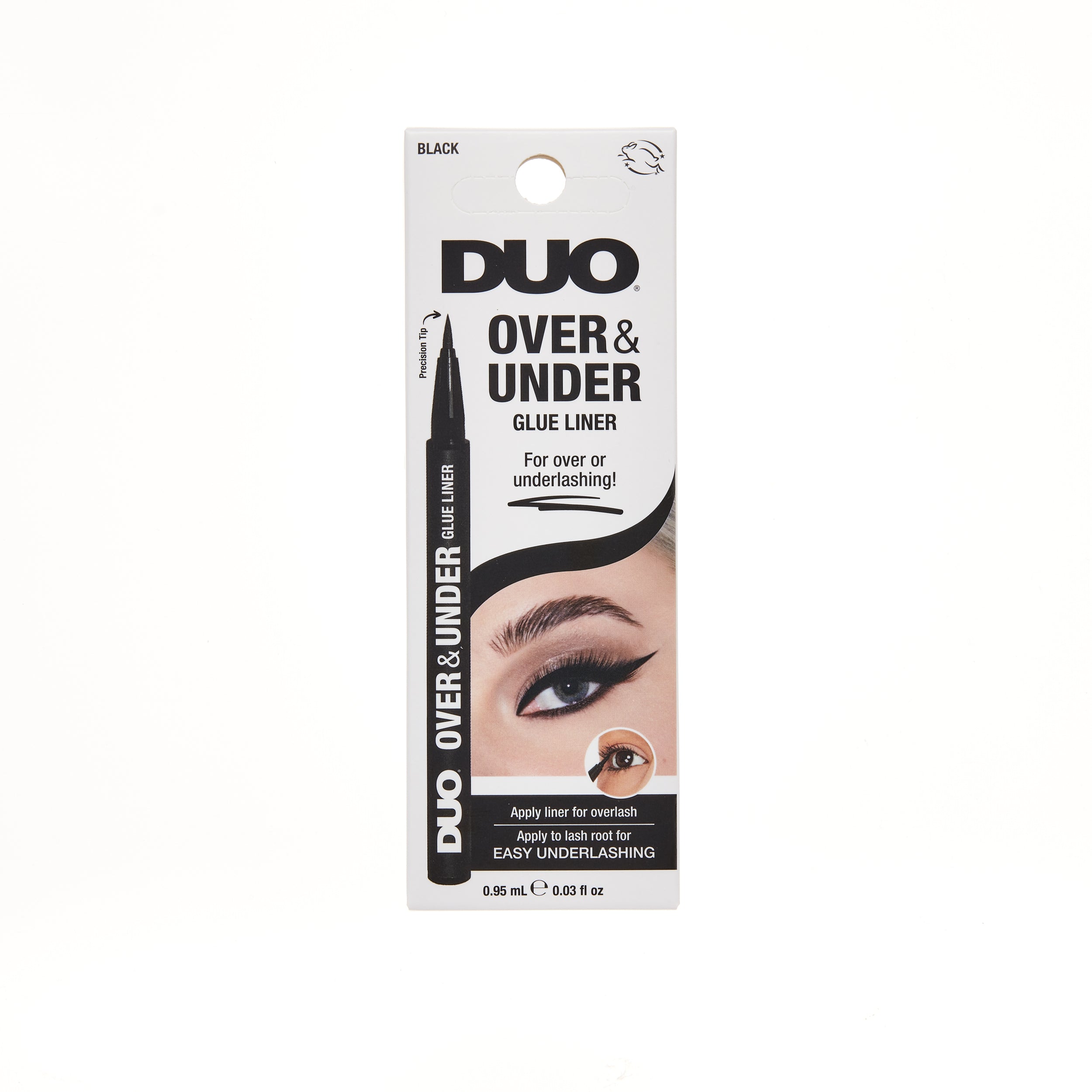 Duo Over & Under Glue Liner Black Package