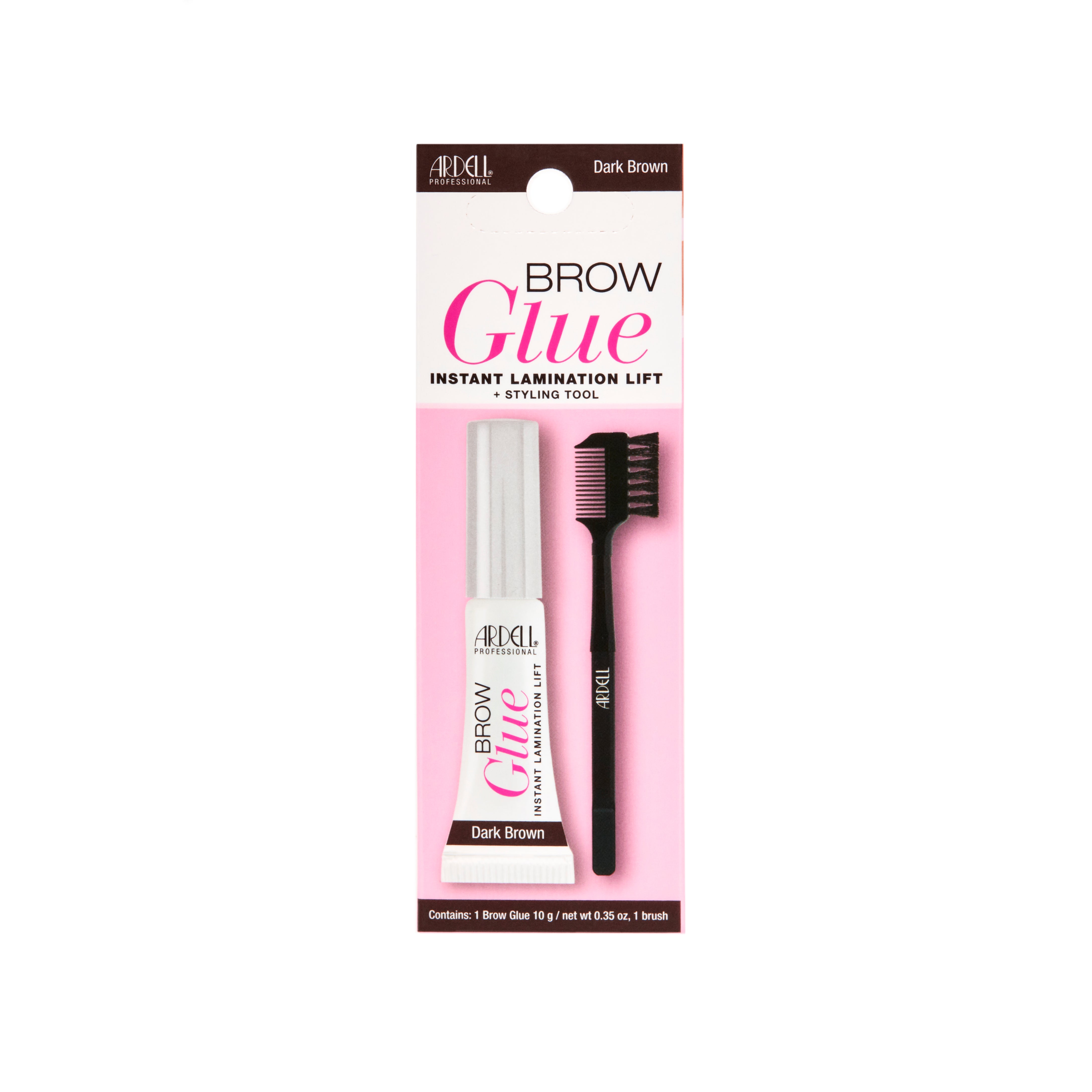 Brow Glue Dark Brown Back