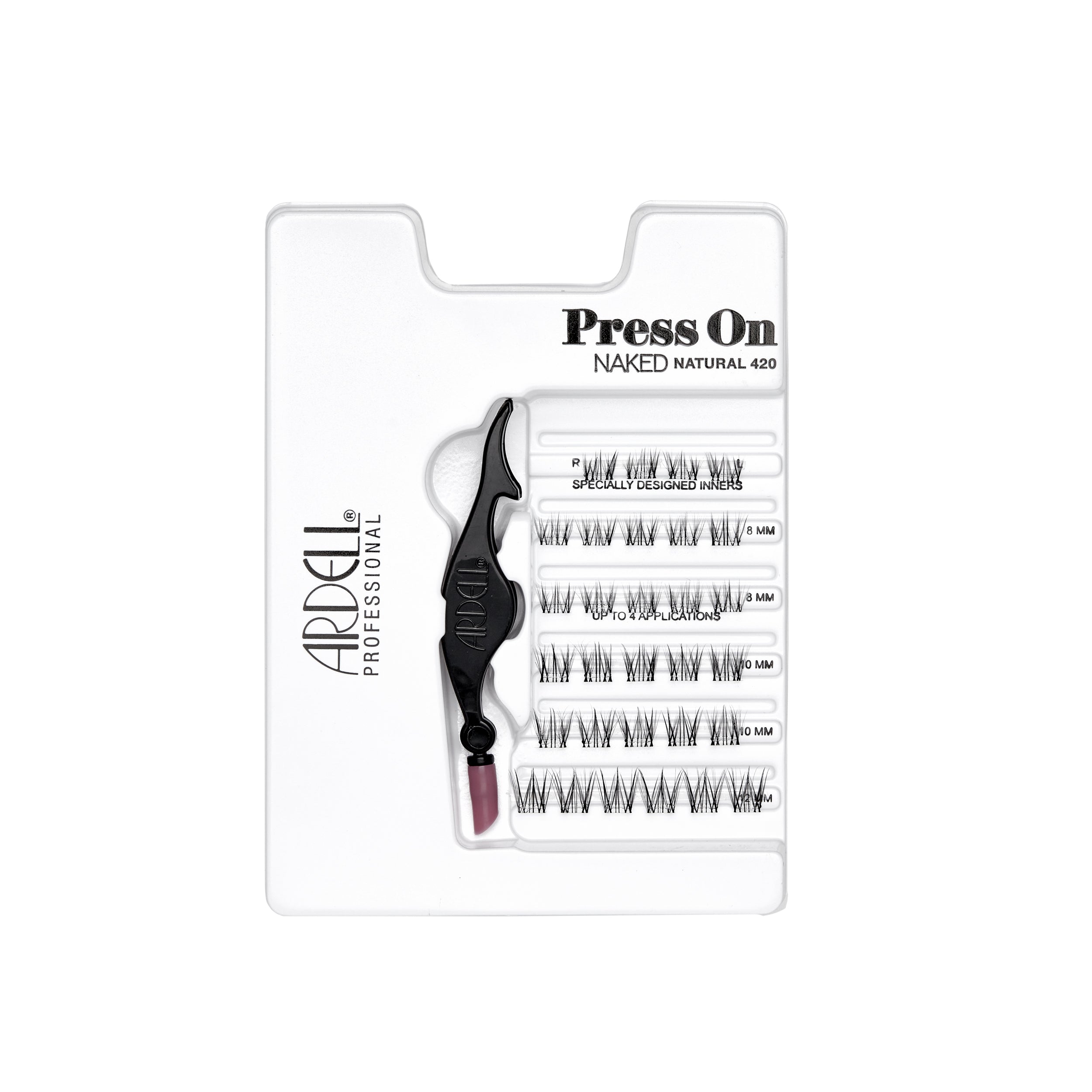 Press On Pre-Glued Underlash Extensions Naked 420 Content