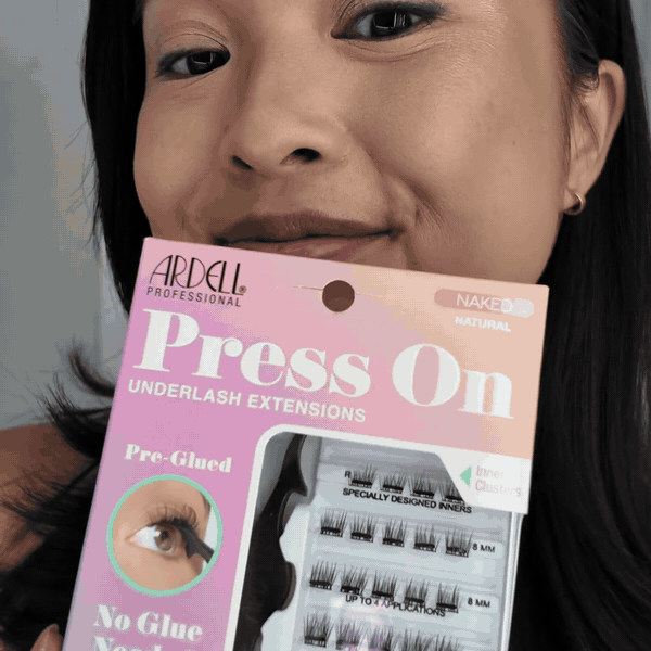 Press On Naked Natural 30 ct application gif