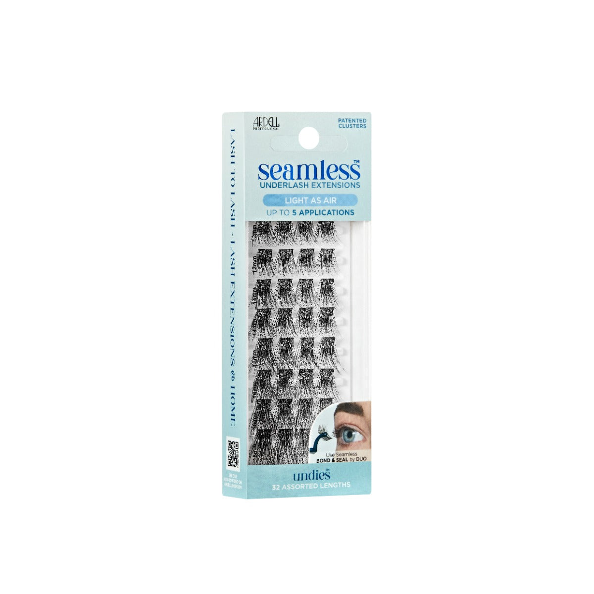 3D illustration of Seamless Underlash  Extensions Light as Air Refill  pack