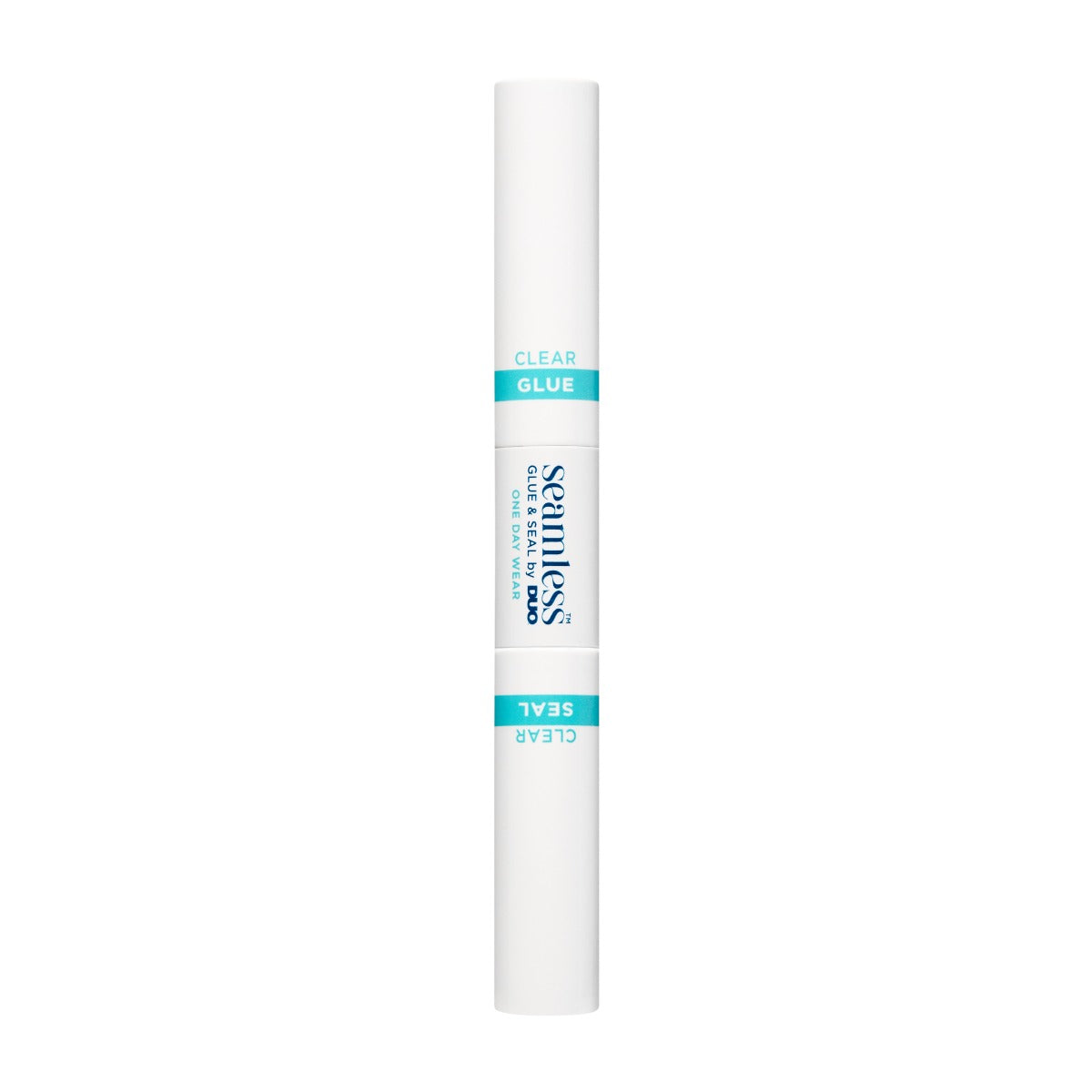 Seamless Underlash 1  Day Clear Glue & Seal container standing upright showing product markings