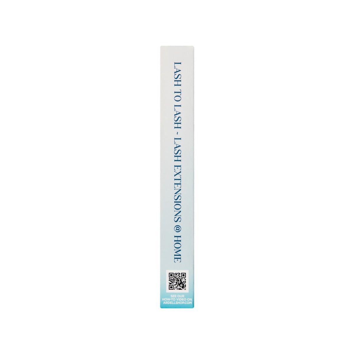 Right side face of Seamless Underlash 1  Day Clear Glue & Seal retail packaging