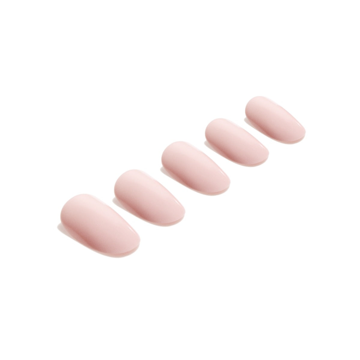 5 nails displayed 