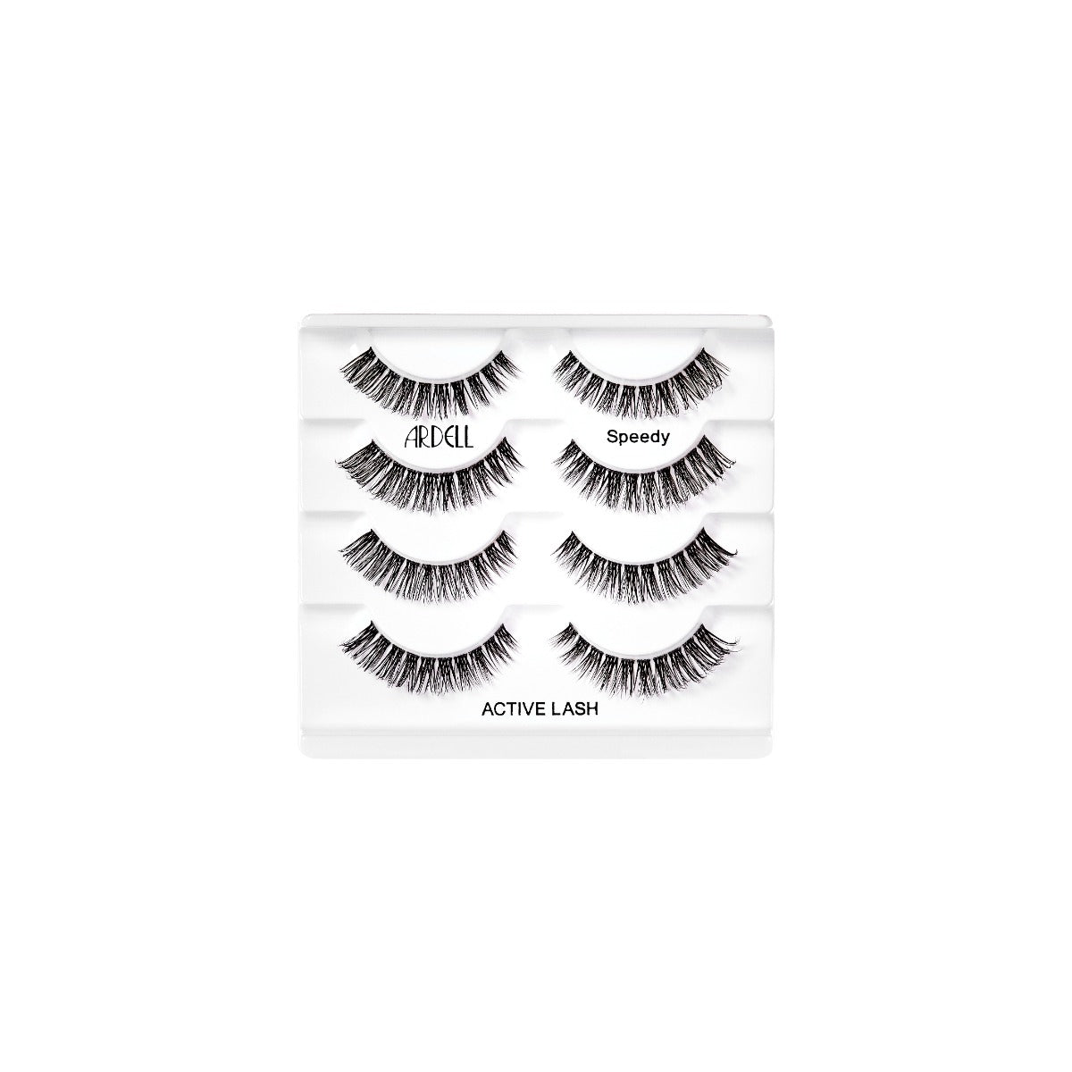 Ardell Active Lash Speedy 4 Pack tray 