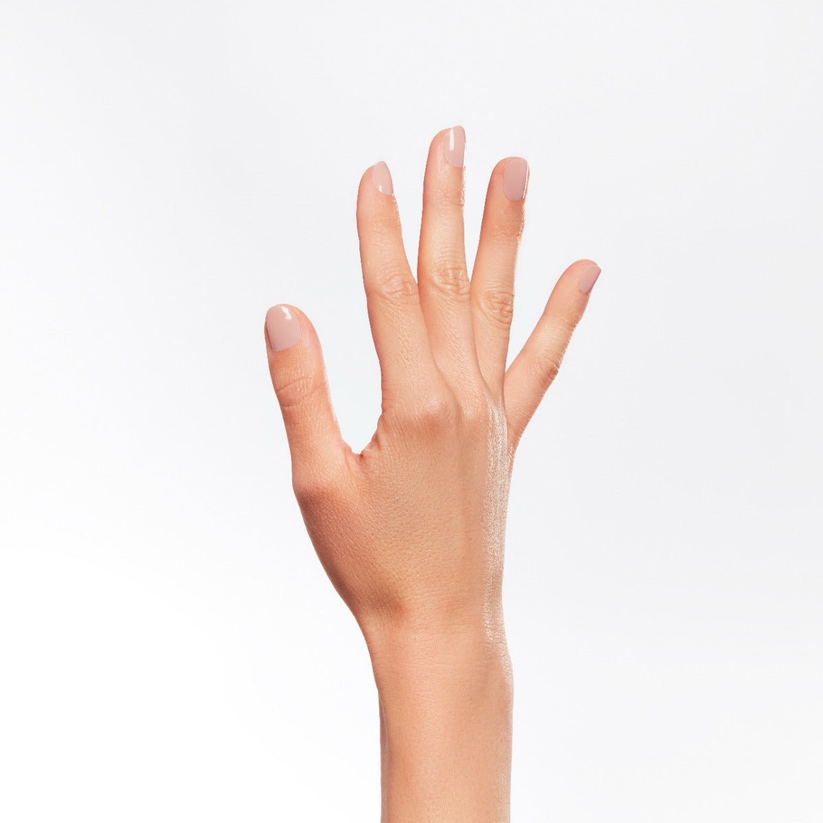 A woman's hand with nail cuticle.
