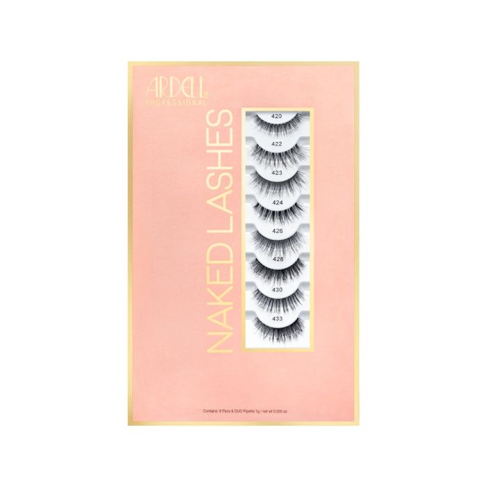 Ardell Naked Holiday Lookbook – Front packaging featuring a curated nude lash and eye set for the holidays.