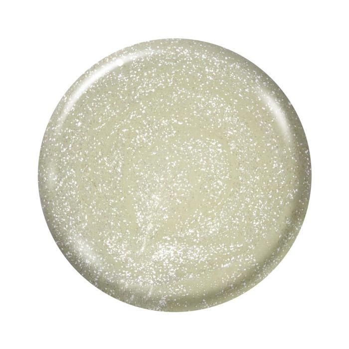 Moonstone color dot showing a pearl white shimmer gel polish from Ardell’s 1 Step Gel Polish collection.