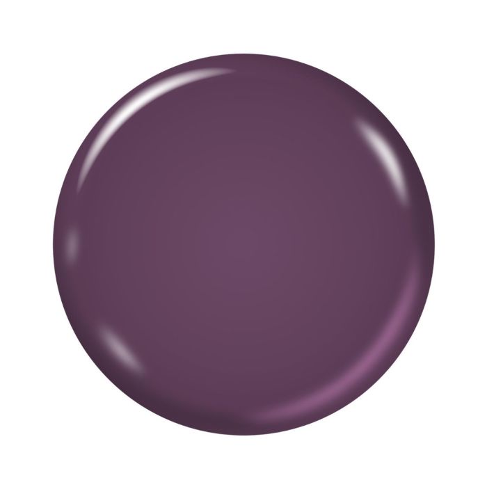 Color dot for Ardell Plump Plum gel polish, showing a deep, cool-toned plum purple for easy shade reference.