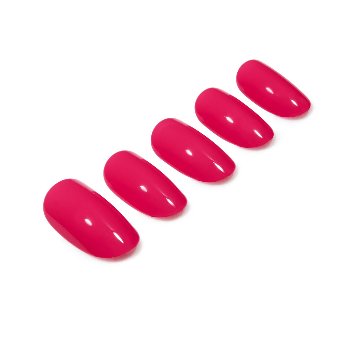 5 nails on a white background

