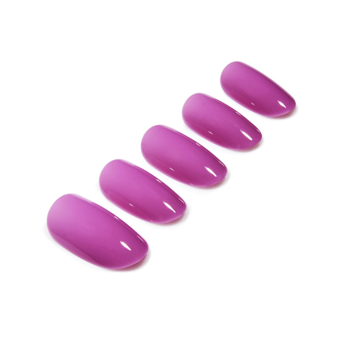 5 nails on a white background
