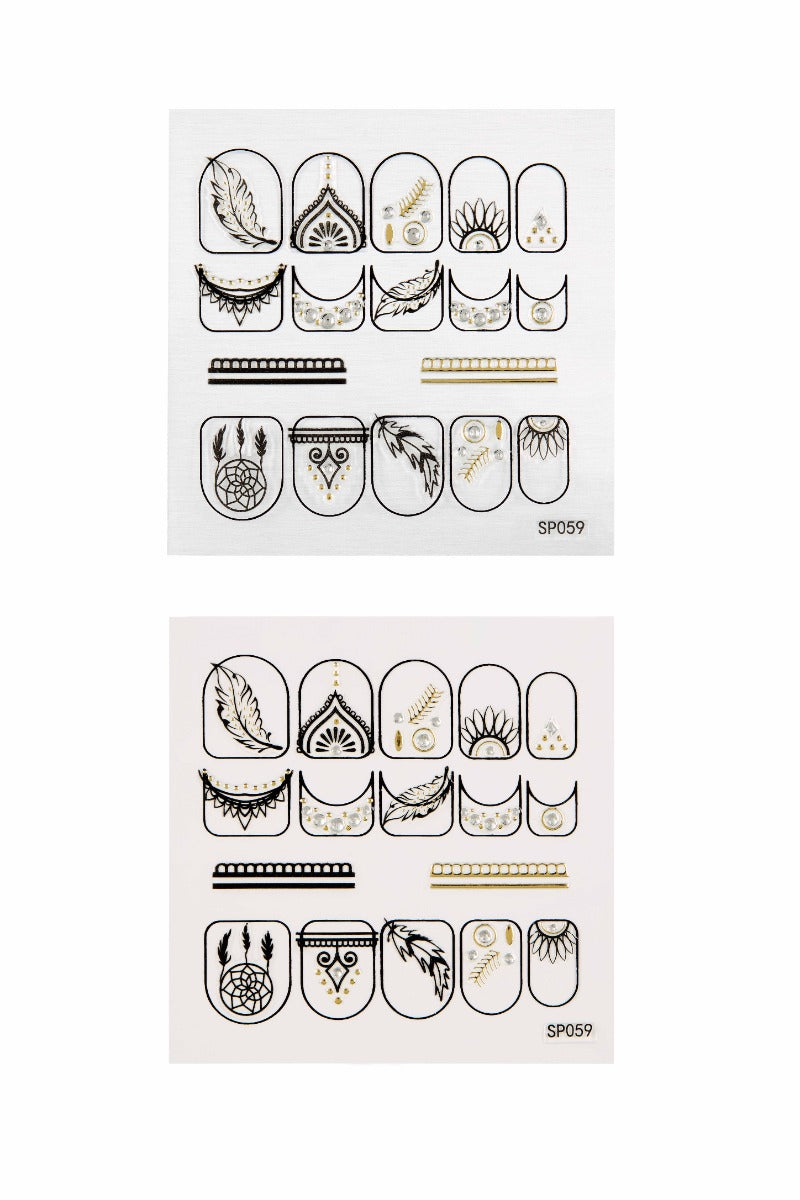 Ardell Nail Addict Decal Boho Chic kit outside the packaging