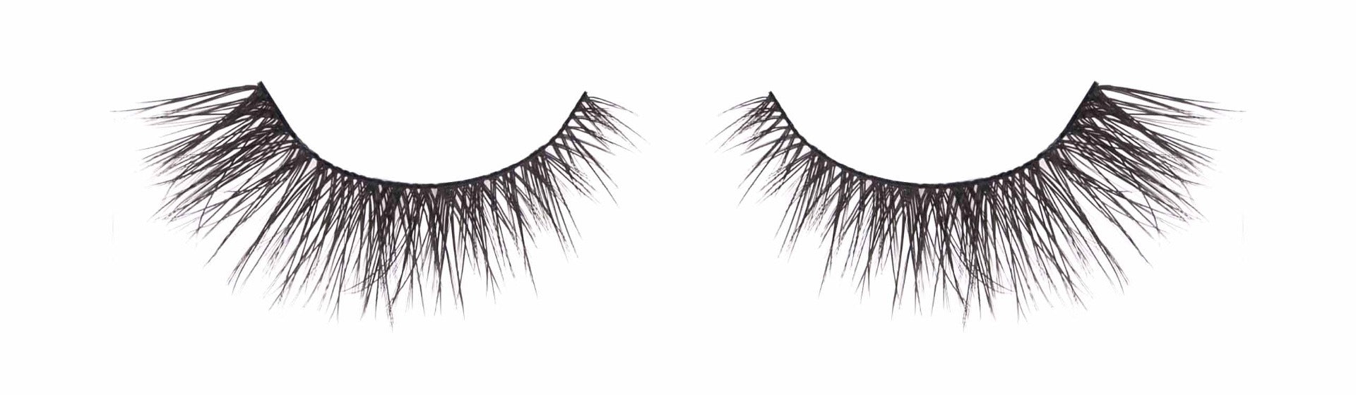 A pair of Ardell Magnetic Megahold Liner & Lash 056 isolated on white color setting