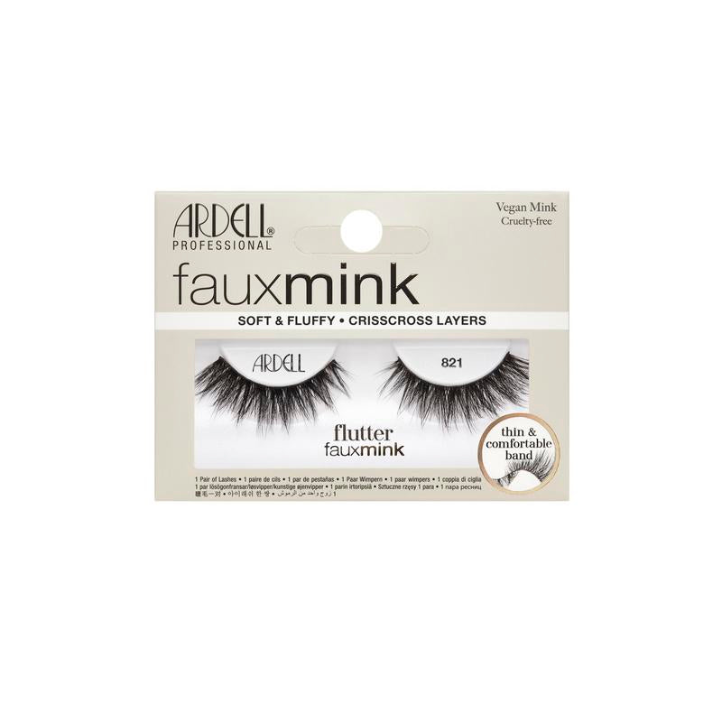 Ardell Faux Mink eyelashes packaging on a white background