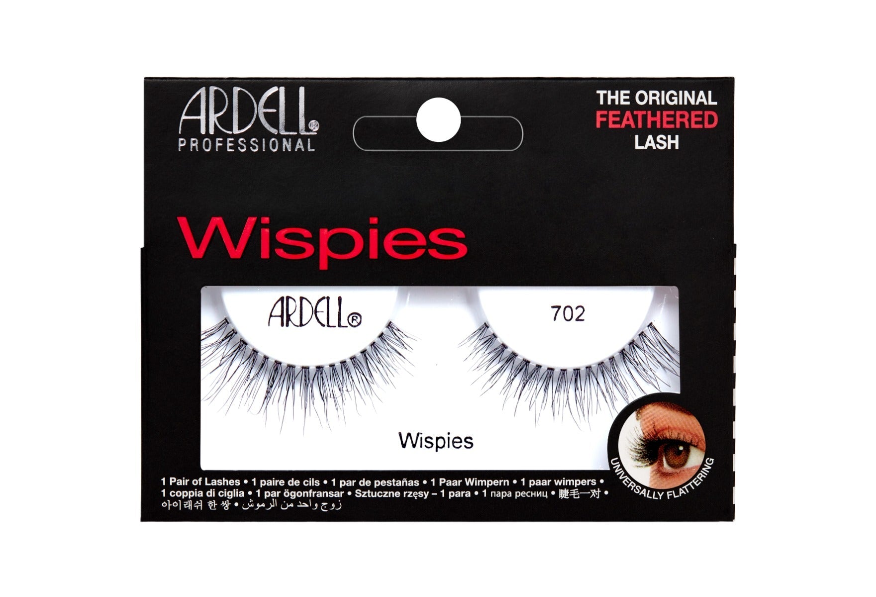 Ardell's Wispies 702 Lash sealed packaging