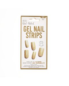 Front side of packaging for Ardell Nail Addict Gel Nail Strips - Pot of Gold