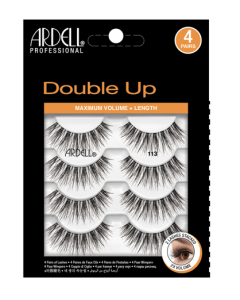 4 pair of lashes in packaging  
